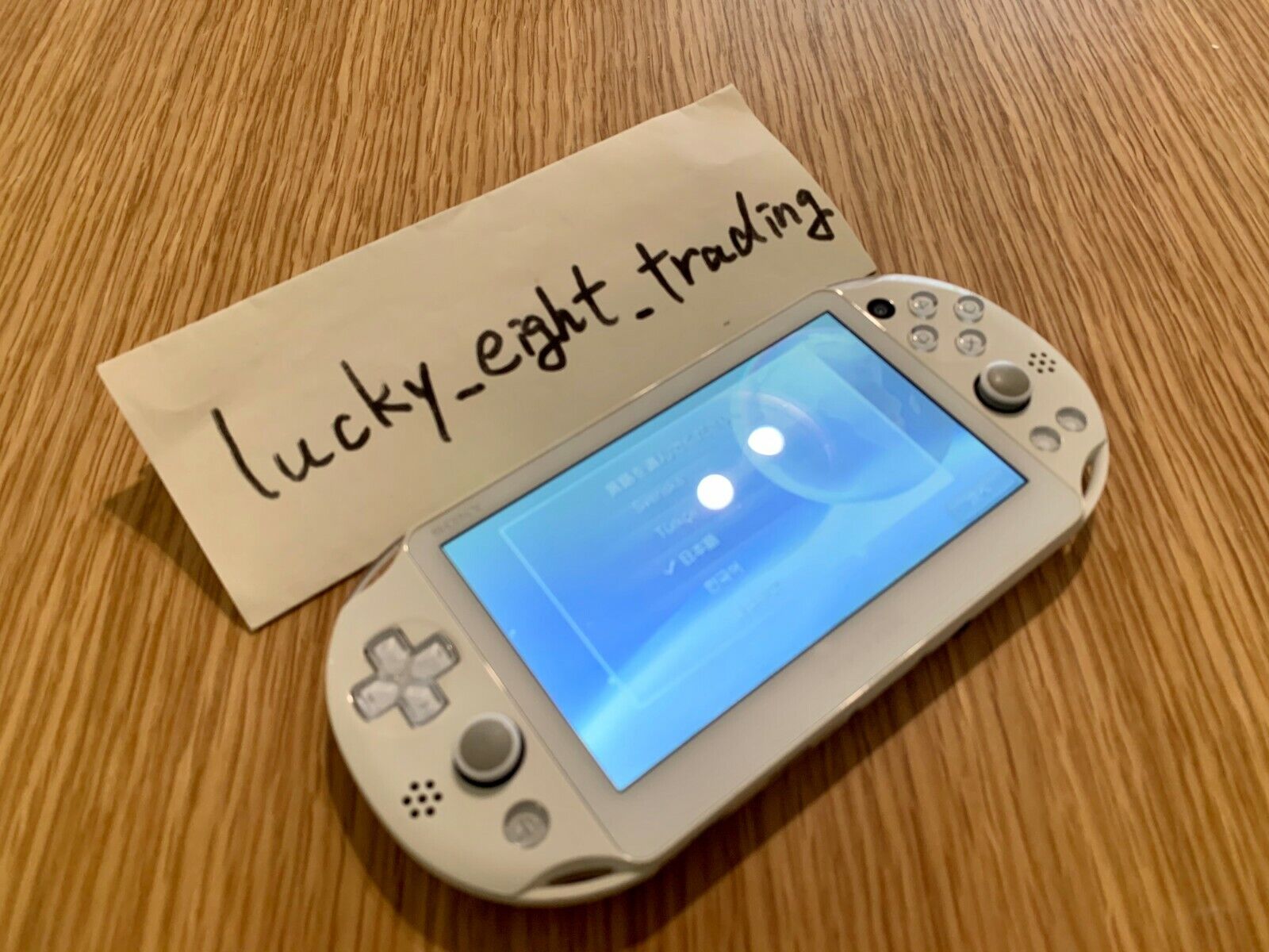 PS Vita White PCH 2000 ZA12 Console only Playstation PSV Slim [H]