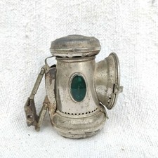 Antique Original Old Joseph Lucas Bicycle Oil Lamp Birmingham England L43