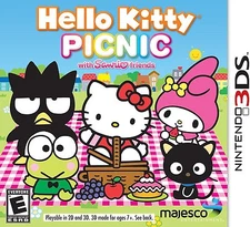 Hello Kitty Picnic (Nintendo 3ds) *new,sealed* O