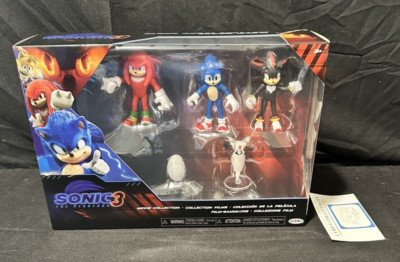 Sonic The Hedgehog 3 Action Figures 5 Pack Knuckles Sonic Shadow Buzz Bomber etc