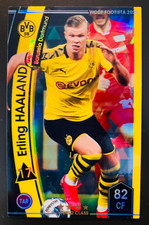 2019-20 Panini WCCF Footista World Class Erling Haaland refractor rookie card RC. rookie card picture