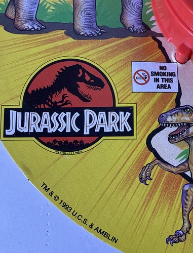 U.C.S & AMBLIN 1993 JURASSIC PARK DINO SOUND TARGET SET INCOMPLETO - Foto 3 di 4