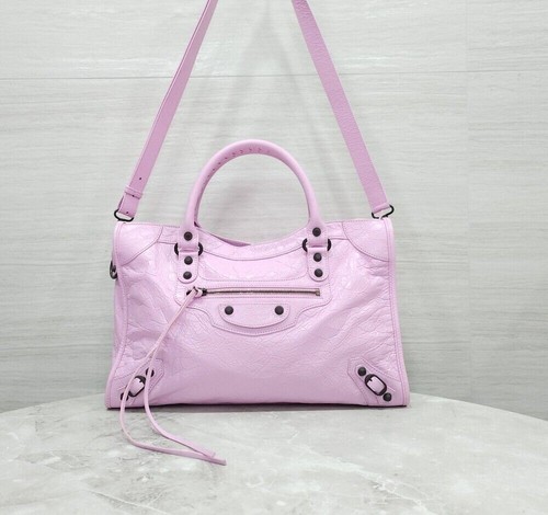 Balenciaga Le City Bag Medium Tote Bubbly Pink 823058 156599816