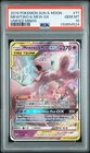 2019 POKEMON SUN & MOON UNIFIED MINDS #71 MEWTWO & MEW GX PSA 10