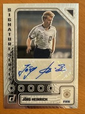 2023-24 Panini Donruss Soccer JORG HEINRICH Signature Series Auto Germany