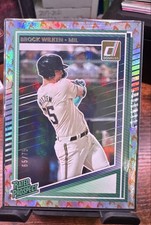 2025 Panini Donruss - Rated Prospects Brock Wilken #115 On Fire 65 /75 (RC)