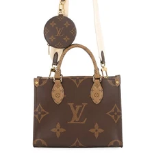 LOUIS VUITTON Onthego Size PM Monogram / Monogram Reverse Canvas / Monogram ...