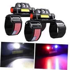 UTV Dome Light Roll Bar 2 Pack 1.5  -2.0" Roll Bar 3 Dome Lights White Blue Red