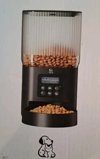 New Automatic Cat Dog Pet Feeder Dry Food Dispenser 5L Programmable Dual Power 