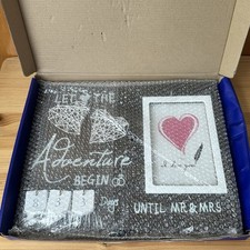 Engagement Gifts for Couple Wedding Countdown Calendar Wooden 4  x6  Photo Frame