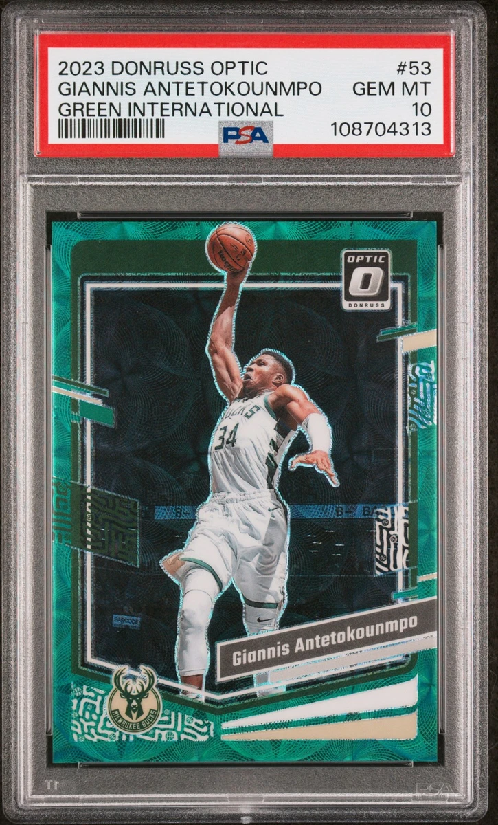 Giannis Antetokounmpo 10 Graded Basketball Sports Trading Cards