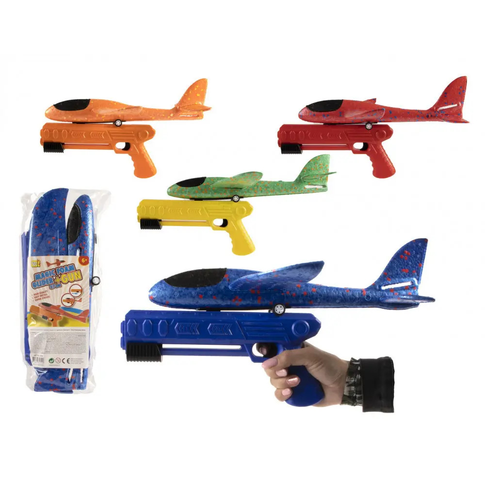 Shooting Glider Eva-Flugzeug 37 cm, Farben 4 | 8098684150 | 2025 | Zentrada - Image 2