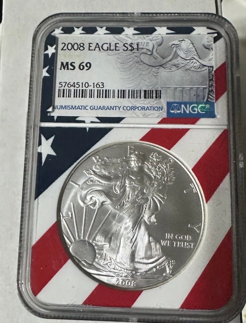 春*番様 アメリカンイーグル銀貨 1オンス2008 春*番様 アメリカンイーグル銀貨 1オンス2008 2008 American Eagle