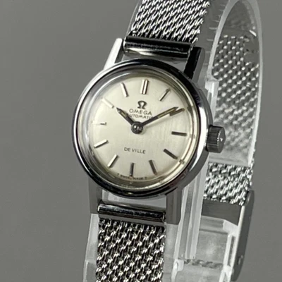 OMEGA De Ville Vintage Ladies Automatic Watch 20mm Brand New Band 551003 Cal.661 - Image 1 of 4