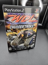 World Destruction League Thunder Tanks / PlayStation 2 PS2 / CIB / Tested / Read