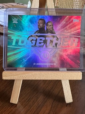 2025 Topps WWE Universe D-GENERATION X Together WTO-1 Triple H Shawn Michaels SP