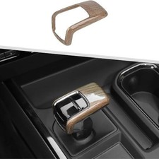 Shift Knob Cover, Auto Gear Shifter Knob Trim Compatible with 2022-2024 Models
