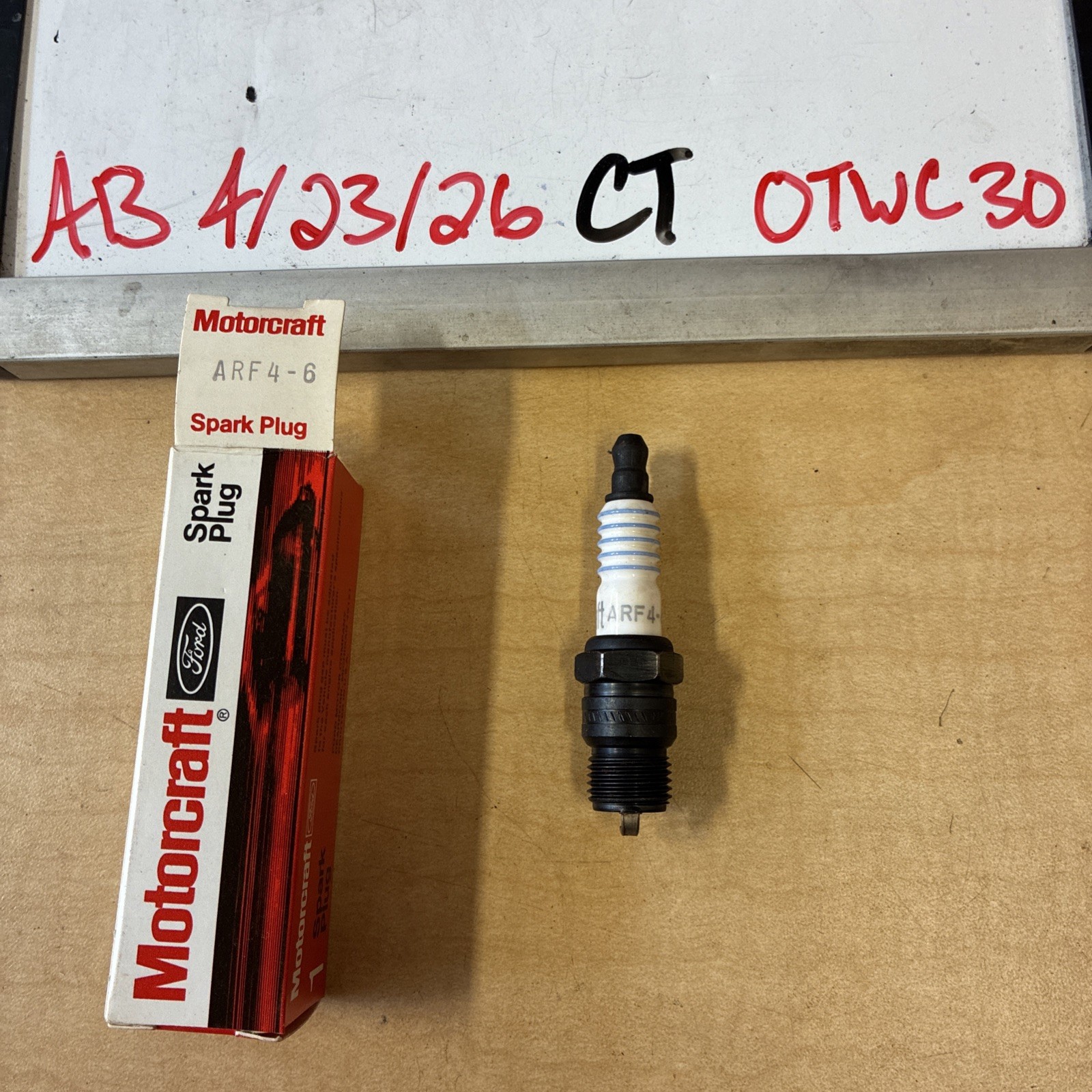 Motorcraft ARF4-6 Spark Plug - Genuine OEM - Select Chevrolet/GMC 1975, 77-78