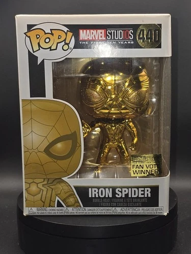 Funko Pop! Marvel The First Ten Years Spider-Man #440 Iron Spider Fan Vote