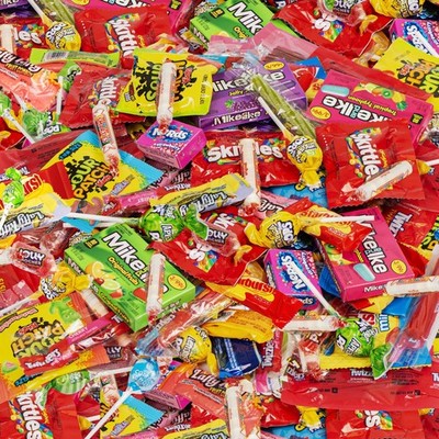 Assorted Bulk Candy Mix - 2 Lb Variety Pack, Individually Wrapped Treats for Par