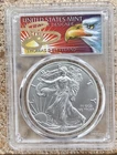 2021-S $1 American Silver Eagle 1oz PCGS MS70 T-1 Thomas Cleveland Native