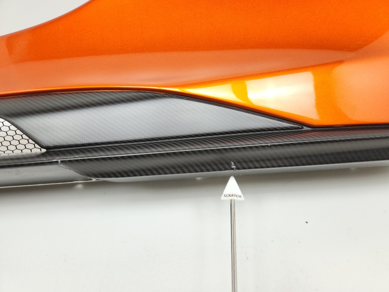 2015-2017 MCLAREN 675LT LEFT ROCKER SIDE QUARTER ROCKER PANEL CARBON FIBER OEM