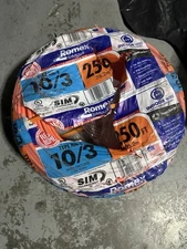 Southwire ‎63948455 Romex SIMpull NM-B Sheathed Cable 10/3 250 Ft