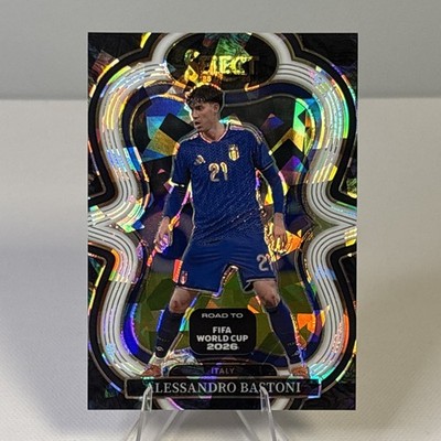 2025-26 Select Road to FIFA World Cup Alessandro Bastoni B & W  Ice First 01/380