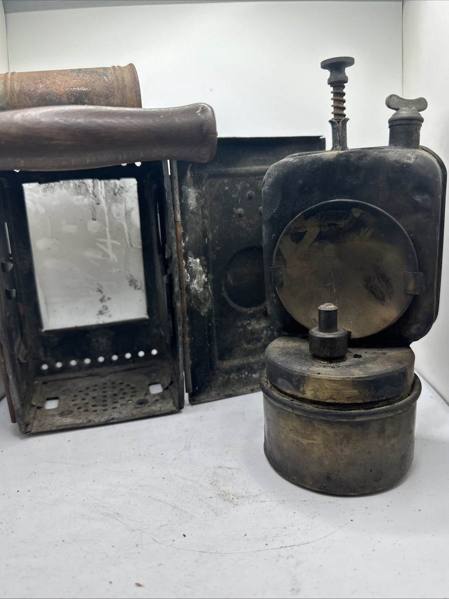 WWII Wupperdal German Railroad Signal Light Hand Lantern Train