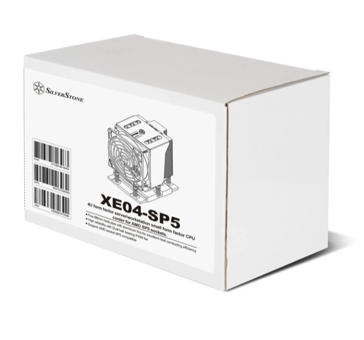 SilverStone XE04-SP5B 4U Server/Workstation Small Form Factor CPU Cooler - Image 2 of 4