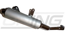 MARVING Auspuff Enduro amacal Verchromt für Kawasaki KLR 650 / TENGAI 1998-2004