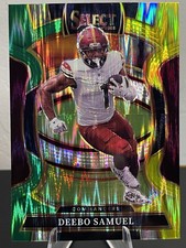 2025 Panini Select Deebo Samuel Concourse Green & Yellow Shock Commanders