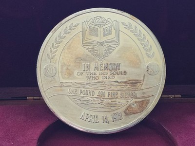 TITANIC 86周年記念シルバー S.S. Titanic Proof Medallion 