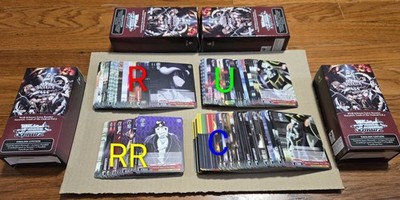 Weiss Schwarz Nazarick Overlord Vol 3 ENGLISH Playset 4x RR, R, U, C - US SELLER