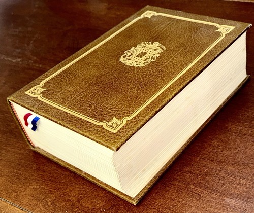 LAFAYETTE IN AMERICA 1976 First Bicentennial Edition Signed Numbered COA Leather - Imagen 3 de 21