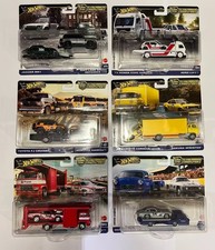 Hot Wheels Team Transport Set 6er