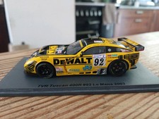 Spark SCTR02 Le Mans TVR Tuscan 400R #92 2003 Mint Condition Boxed 1:43