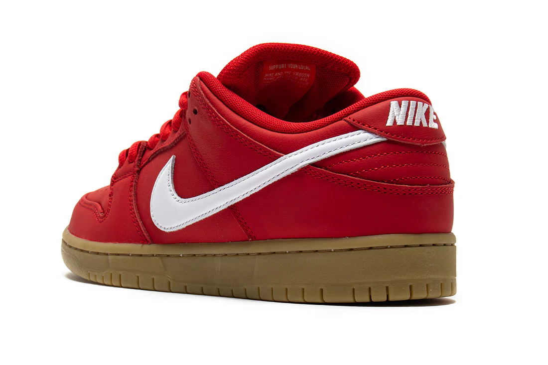 Nike SB Dunk Low University Red Gum Sneakers Retro Trainers Skate