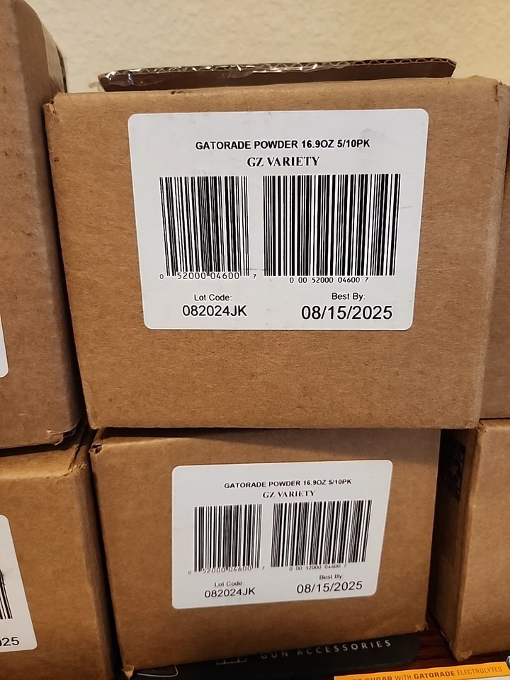 300X Gatorade Zero Packets Cherry, Freeze, Orange, 30 caixas de 10=300 2025-2026 - Imagem 2 de 4