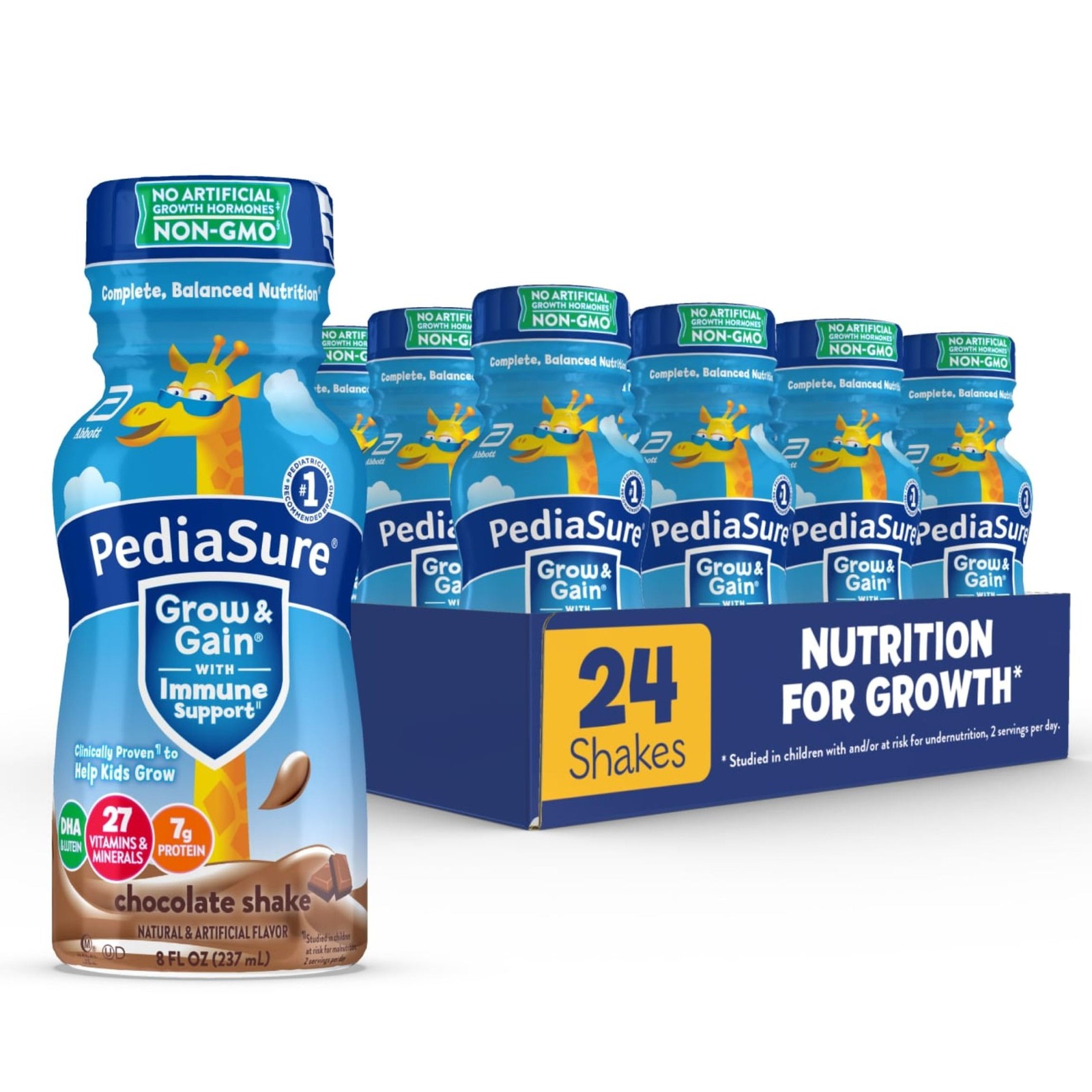 PediaSure Grow  Gain with Immune Support, 27 Vitamins  Miner