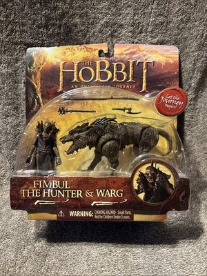 The Hobbit An Unexpected Journey FIMBUL & WARG Figures Bridge Direct 2012