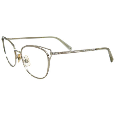 Swarovski SK5260 Womens Metal Eyeglass Frame 016 Shiny Palladium 52-18