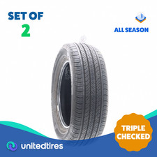Set Of 2 Used 21560r16 Continental Procontact Tx 95h - 7.532