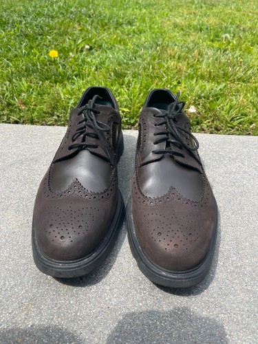 Hogan Men's Nuovo Derby Bucature Brown Suede Shoes (EU 9)