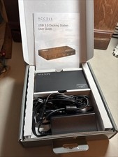 ACCELL USB 3.0 FULL FUNCTION DOCKING STATION v015
