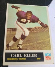 1965 Philadelphia Gum Carl Eller Rookie Card #105 nm-mint condition (see scan)