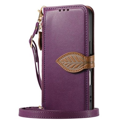 For iPhone 12 13 14 15 16 17 Pro/Pro Max Magnetic Flip Leather Wallet Case Cover