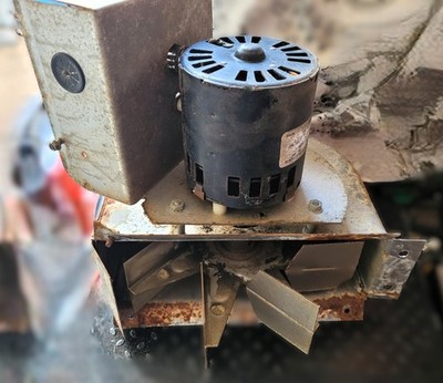 D-3 Inline Draft Inducer Fan 115V Replaces Tjernlund D3, SURFACE RUST VIDEO