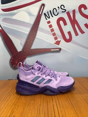 Adidas Mahomes 2 Impact FLX Purple Throw a Good Time (JQ2654) Men's Size 9.5 NEW