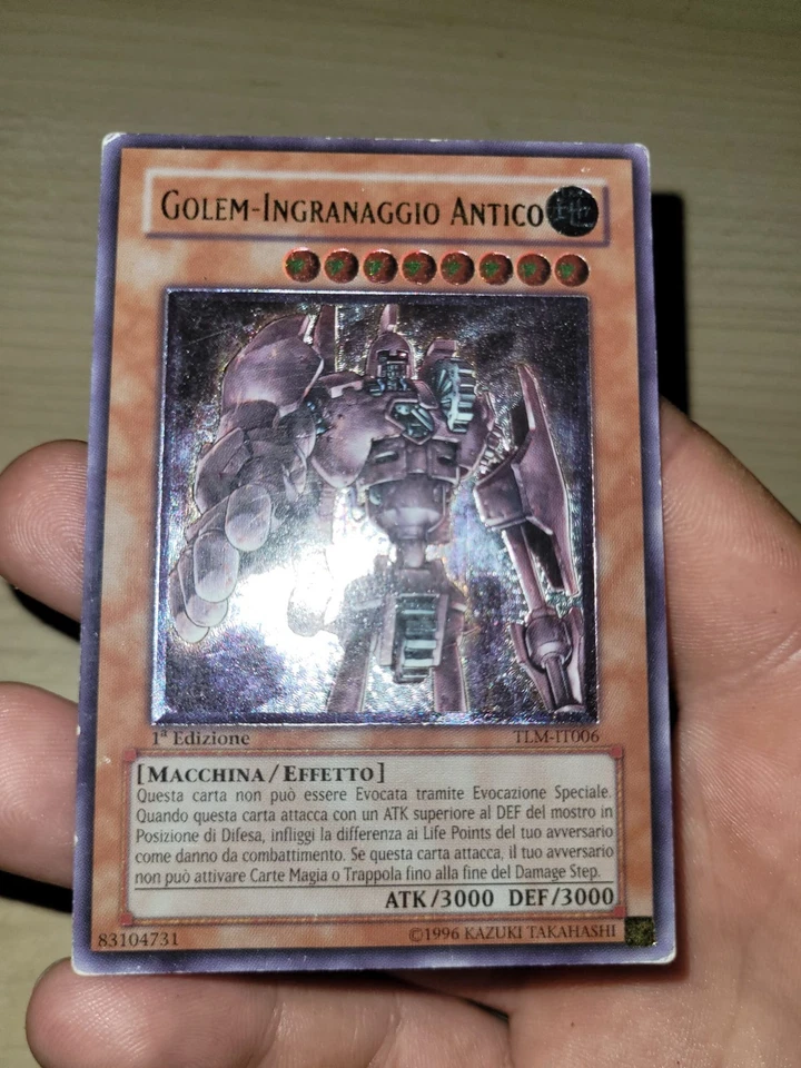 Golem Ingranaggio Antico - Ultimate Rare - 1a ED - ITA - Yu-Gi-Oh! - Immagine 3 di 4